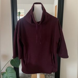 UGG Mock Neck 3/4 Length Sleeve Sweatshirt